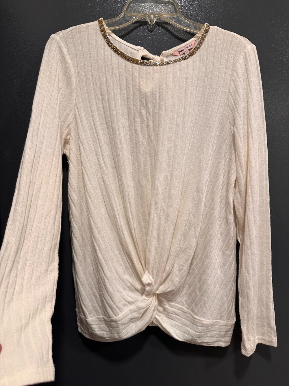 Juicy Couture long sleeve top women’s sz L